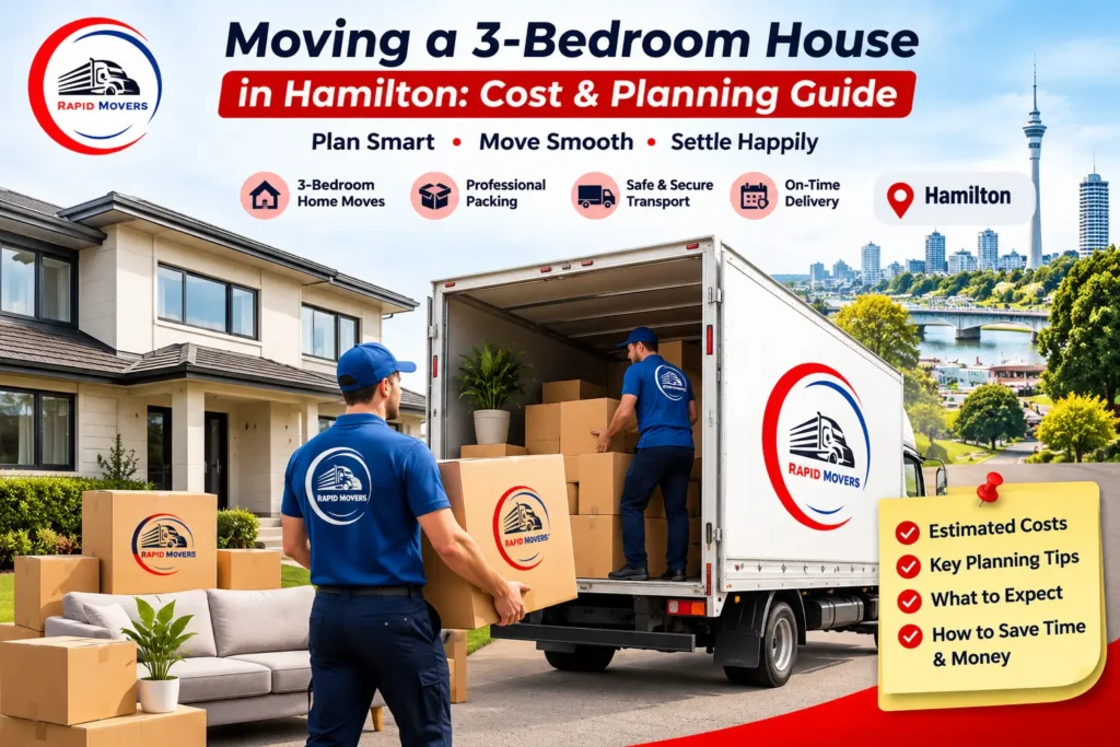 3-bedroom movers Hamilton