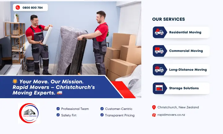 christchurch moving company