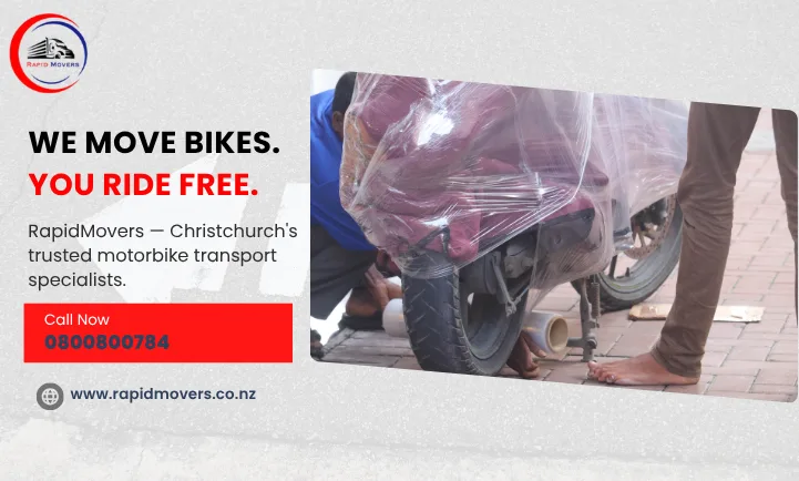 Door-to-Door Motorbike Transport Christchurch