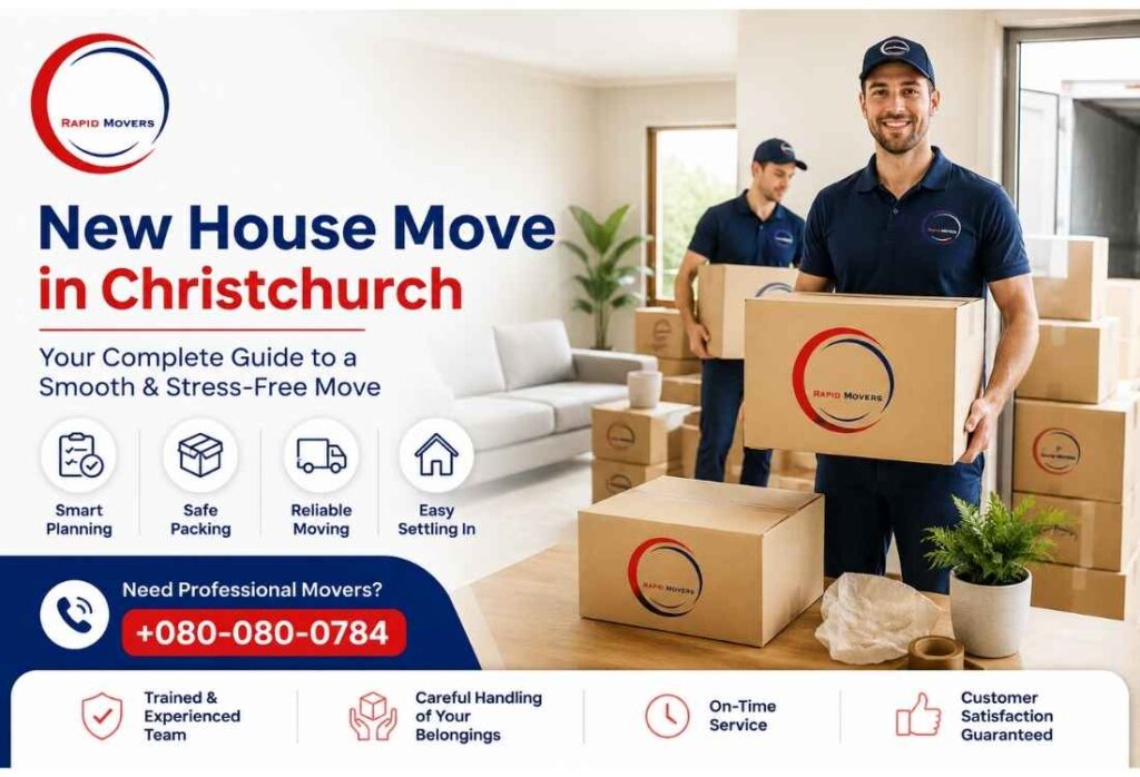 New House Move in Christchurch