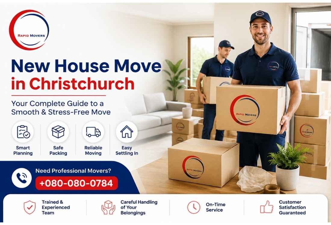 New House Move in Christchurch